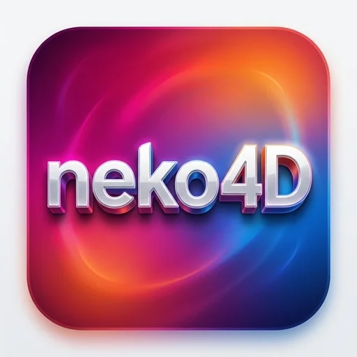 neko4d Logo - Resmi